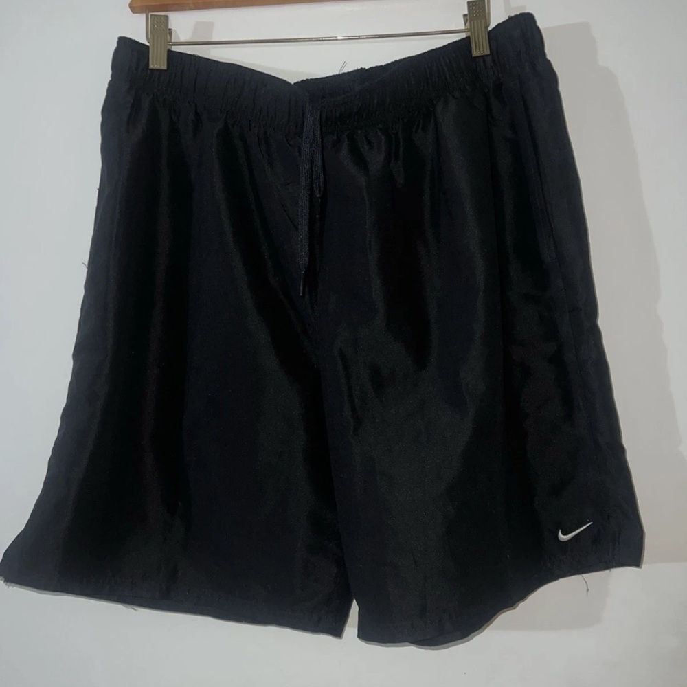 Nike Black Shorts Men Size XL: Men’s Nike NESSA558-001 Black Swim Shorts